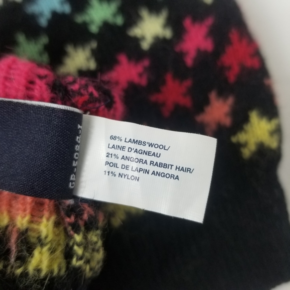 Gap Rainbow Star print Long cold weather gloves - Picture 2 of 4